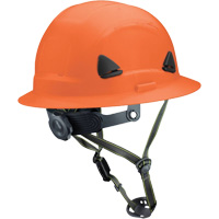 Casque Fibre Metal de style escalade avec bordure compl&egrave;te, R&eacute;pond aux normes CSA type 2, Suspension Rochet, Non ventil&eacute; OSI Industrial Sales