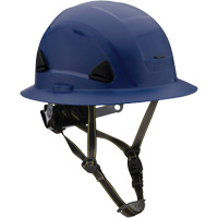 Casque Fibre Metal de style escalade avec bordure compl&egrave;te, R&eacute;pond aux normes CSA type 2, Suspension Rochet, Non ventil&eacute; OSI Industrial Sales