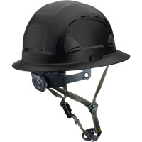Casque Fibre Metal de style escalade avec bordure compl&egrave;te, R&eacute;pond aux normes CSA type 2, Suspension Rochet, Ventil&eacute; OSI Industrial Sales