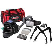 VIKING 3250D FGS&reg; Auto-Darkening PAPR with Extended Battery, Welding Helmet, Lithium-Ion Battery OSI Industrial Sales
