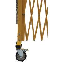 Barri&egrave;re extensible, 84" h x 20' lo, Jaune OSI Industrial Sales