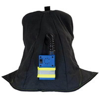 TCG Arc Flash Hood, Black, 40 cal/cm², ANSI Z87.1/ASTM F1506/ASTM F1959/ASTM F2178/Meets/Exceeds CSA Z462/NFPA 70E, 4 Arc Flash PPE Category Level OSI Industrial Sales