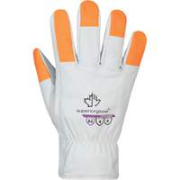 Endura Pro High-Visibility Cut-Resistant Gloves, Size Small, Cowhide Shell, ASTM ANSI Level A6 OSI Industrial Sales