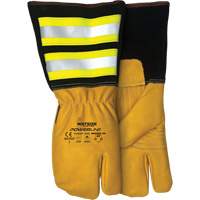 Powerline One-Finger Water-Resistant Mitt, Leather, Medium OSI Industrial Sales