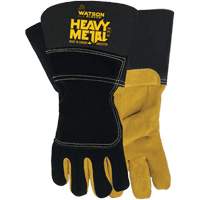 Black Velvet Winter Heavy Metal Welding Gloves, Size Small, Split Elkhide Shell, ASTM ANSI Level A5 OSI Industrial Sales