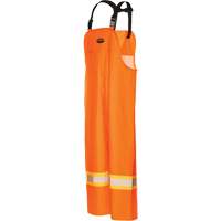 R805 Hurricane Bib Pants, Small, High Visibility Orange OSI Industrial Sales