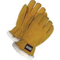 Driver's Gloves, Medium, Split Deerskin Palm, Sherpa Inner Lining OSI Industrial Sales