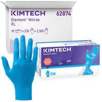 Kimtech Element Exam Gloves, X-Small, Nitrile, 3.2-mil, Powder-Free, Blue, Class 2 OSI Industrial Sales