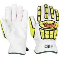 Cut and Impact-Resistant Gloves, Small, Goatskin Palm, Gauntlet Cuff OSI Industrial Sales