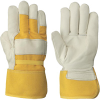 Women's Insulated Cow Grain Gloves, One Size, Grain Cowhide Palm, Fleece Inner Lining OSI Industrial Sales