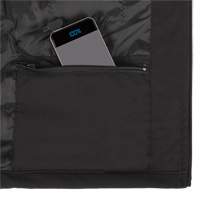 Veste chauffante Softshell, Hommes, Petit, Noir OSI Industrial Sales