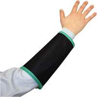Kut Gard&reg; 2-Ply Cane Mesh Sleeve, Nylon, 9", ASTM ANSI Level A4, Black OSI Industrial Sales