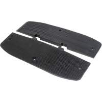 Embouts d'extr&eacute;mit&eacute;s pour bosse de d&eacute;c&eacute;l&eacute;ration, Caoutchouc, 2' lo x 16" la x 1-1/4" h OSI Industrial Sales