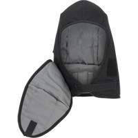 Doublure matelass&eacute;e ignifug&eacute;e Pioneer 766A pour casque de s&eacute;curit&eacute; avec embout buccal amovible, Noir/Gris, Coton/FR-Tech/Modacrylique/Nylon OSI Industrial Sales