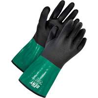 Chemical-Resistant Gloves with Cut-Resistant Lining, Size 6/X-Small, 12" L, PVC OSI Industrial Sales