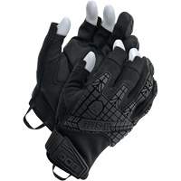 X-Site&reg; Impact Trigger Finger Gloves, Suede Palm, Size X-Small OSI Industrial Sales