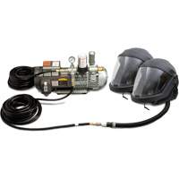 Syst&egrave;me de casque et de protection respiratoire &agrave; adduction d'air DEFENDER pour 2 travailleur OSI Industrial Sales