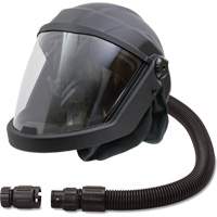 DEFENDER Supplied Air Respirator Shield & Helmet with No Flow Valve, Universal, Facepiece OSI Industrial Sales