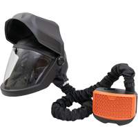 PEAKAIR DEFENDER Visor with Flip-Front & X90VX Blower Kit, Facepiece Respirator/Welding Helmet, Lithium-Ion Battery OSI Industrial Sales