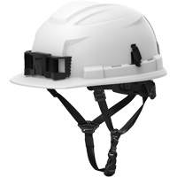 Casque de s&eacute;curit&eacute; &agrave; bordure avant BOLT, R&eacute;pond aux normes CSA type 2, Suspension Rochet, Non ventil&eacute; OSI Industrial Sales