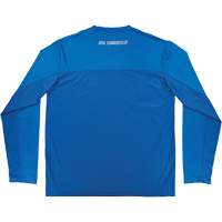 Chill-Its 6689 Cooling Long Sleeve Sun Shirt with UV Protection, Blue, Small OSI Industrial Sales