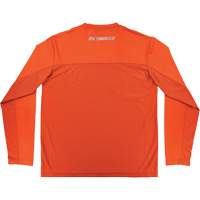 Chill-Its 6689 Cooling Long Sleeve Sun Shirt with UV Protection, Orange, Small OSI Industrial Sales