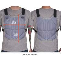 Veste de refroidissement de changement de phase Chill-Its6210, Taille unique, Bleu OSI Industrial Sales