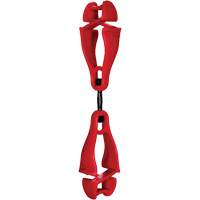 Support pivotant Squids 3420 &agrave; deux pinces pour gants OSI Industrial Sales