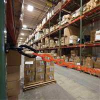 Magnetic Chain Barrier Warehouse Kit, Orange OSI Industrial Sales