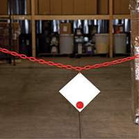 Plastic Barrier Chain, Green OSI Industrial Sales