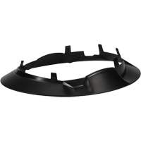 Bordure large compl&egrave;te &agrave; agrafe pour casque d'alpiniste RZRBack, blanc OSI Industrial Sales