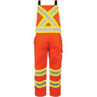 Salopette non doubl&eacute;e haute visibilit&eacute;, T-petit, Orange haute visibilit&eacute; OSI Industrial Sales