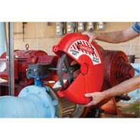 Collapsible Gate Valve Lockout Device, Wheel Type OSI Industrial Sales