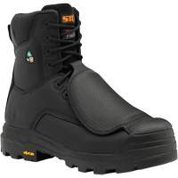 Bottes de travail Vulcan avec protecteur m&eacute;tatarsien &agrave; l'ext&eacute;rieur, Cuir, Taille 5, Imperm&eacute;able OSI Industrial Sales