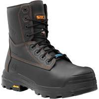 Bottes de travail Metpro Flex avec protecteur m&eacute;tatarsien, Cuir, Taille 4, Imperm&eacute;able OSI Industrial Sales