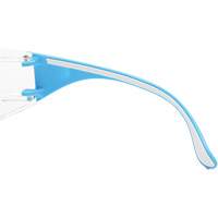 Lunettes de s&eacute;curit&eacute; bleu/blanc Adapt Lite, Lentille Transparent, Antibu&eacute;e/Anti-&eacute;gratignures, ANSI Z87+/R&eacute;pond ou surpasse la norme CSA Z94.3 OSI Industrial Sales