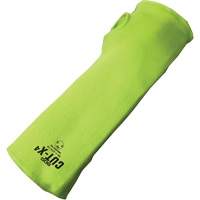 Manchette r&eacute;sistante &agrave; la coupe avec ouverture pour le pouce Cut-X, Fibre de verre/Poly&eacute;thyl&egrave;ne, 10", ASTM ANSI niveau A4, Lime haute visibilit&eacute; OSI Industrial Sales