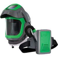Masque de respirateur Z-Link avec joint de visage, visi&egrave;re & montage &agrave; ceinture, Respirateur &agrave; masque/Masque de soudage, Pile Lithium-ion OSI Industrial Sales