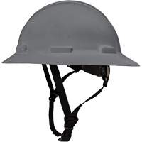 Casque de s&eacute;curit&eacute; &agrave; bordure compl&egrave;te LIDGUARD avec mentonni&egrave;re, R&eacute;pond aux normes CSA type 1, Suspension Rochet, Ventil&eacute; OSI Industrial Sales
