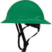 Casque de s&eacute;curit&eacute; &agrave; bordure compl&egrave;te LIDGUARD avec mentonni&egrave;re, R&eacute;pond aux normes CSA type 1, Suspension Rochet, Ventil&eacute; OSI Industrial Sales