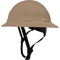 Casque de s&eacute;curit&eacute; &agrave; bordure compl&egrave;te LIDGUARD avec mentonni&egrave;re, R&eacute;pond aux normes CSA type 1, Suspension Rochet, Ventil&eacute; OSI Industrial Sales