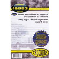 Carnet bilingue de registre quotidien et de rapport d'inspection de v&eacute;hicule OSI Industrial Sales
