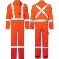 Avenger 7 oz. Coveralls, Size 36, High-Visibility Orange OSI Industrial Sales
