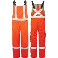 Salopette isol&eacute;e haute visibilit&eacute; de 9 oz Avenger, style 525, Hommes, T-petit, Orange OSI Industrial Sales