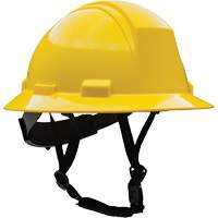 Kilimanjaro Full Brim Safety Helmet with HDPE Shell, Meets CSA Type 2, Ratchet Suspension, Non-Vented OSI Industrial Sales