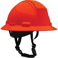 Kilimanjaro Full Brim Safety Helmet with HDPE Shell, Meets CSA Type 2, Ratchet Suspension, Vented OSI Industrial Sales