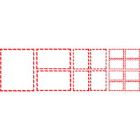 WHMIS Labels 400/Pkg, Paper, Roll, 5-1/2" L x 4-1/4" W OSI Industrial Sales