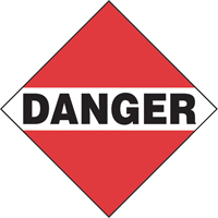 Danger Mixed Load TDG Placard, Adhesive Vinyl OSI Industrial Sales