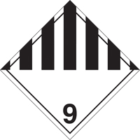 Miscellaneous Danger TDG Placard, Adhesive Vinyl OSI Industrial Sales