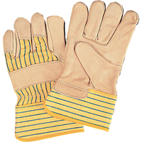 Standard-Duty Dry-Palm Fitters Gloves, Ladies, Grain Cowhide Palm, Cotton Inner Lining OSI Industrial Sales
